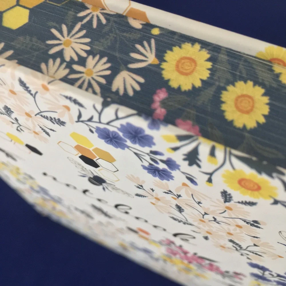 Bumblebee Beehive Flower Notebook